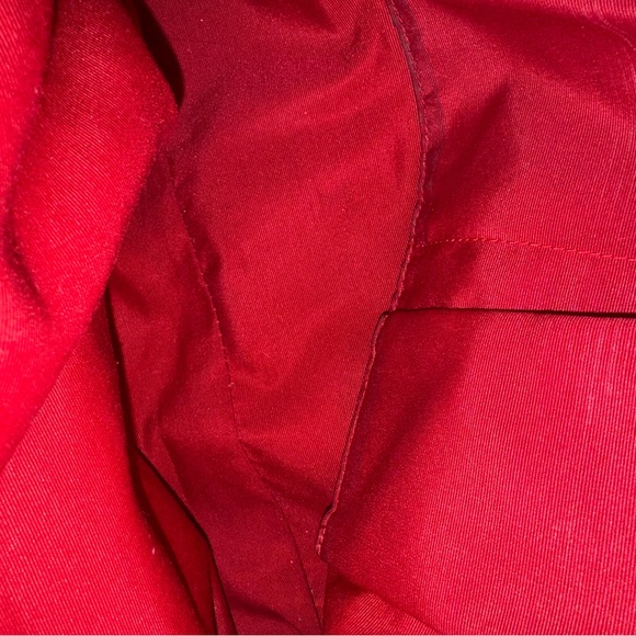 Coach Vibrant Red Leather Shoulder Bag - Picture 8 of 9